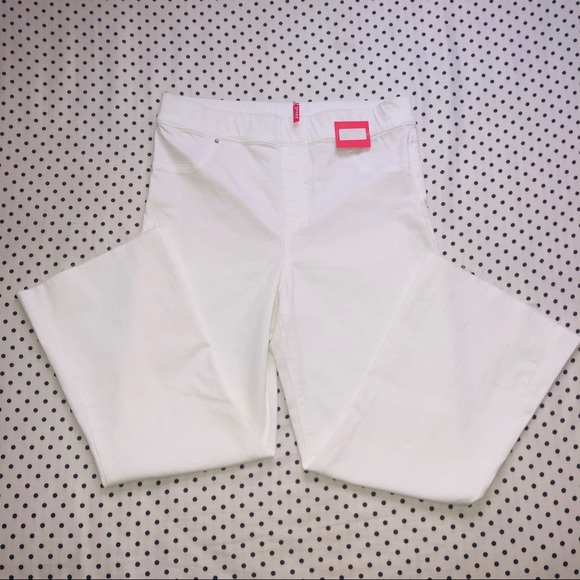 SPANX High Waist Cropped Pull-On Flare Jeans - Picture 9 of 16